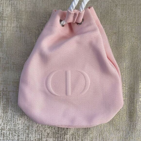 Christian Dior Beaute Light Pink Drawstring Pouch. New with Box! - Picture 4 of 16